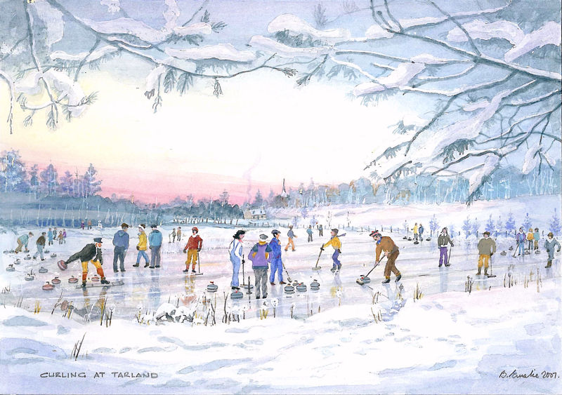 Curling at Tarland